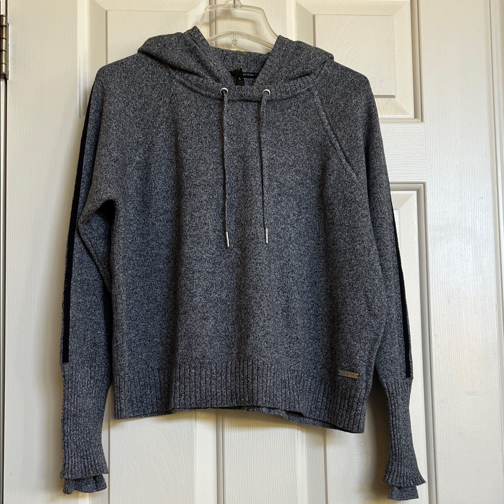 Calvin Klein ( performance ) hooded
 Sweater / sweatshirt NWOT
( Elegant fabric)